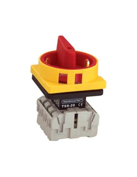 3 pole 80A ON-OFF yellow-red Switch disconnector TSS-80/3 | ADAJUSA | price