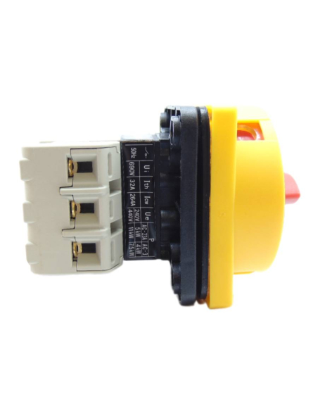 3 pole 80A ON-OFF yellow-red Switch disconnector TSS-80/3 | ADAJUSA | price