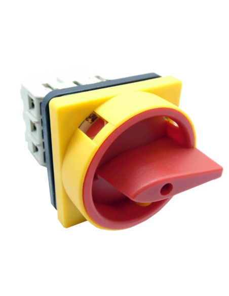 Interruptor-seccionador de 4 polos 40A ON-OFF amarelo-vermelho TSS-40/4| ADAJUSA | preço