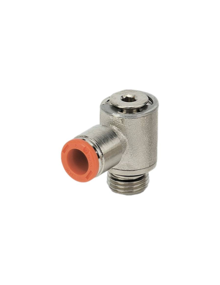 M5 swivel fitting tube diameter 4mm - Metal Work | ADAJUSA