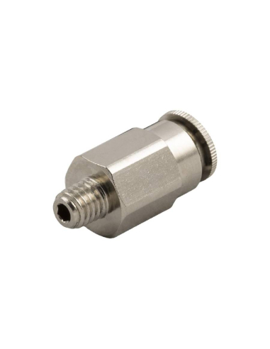 Straight male conical fitting M6X1 tube 4 for lubrication and greasing Series 58000 High pressure - Aignep