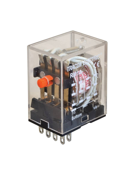 Relé 4 contatos 12Vac 3A RM14-12AC | ADAJUSA | preço