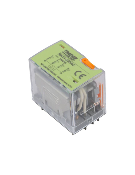 Relé miniatura 4 contatos 24Vdc 12A RN14-24DC | ADAJUSA | preço