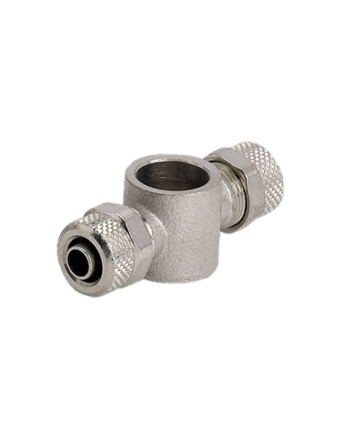 Double ring 1/4 tube diameter 6/4 Series D - Metal Work