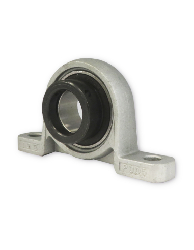Suporte em alumínio com rolamento excêntrico em aço eixo 12mm UP001 - ISB