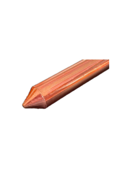 Grounding rod 1.5m x14.2mm 100 microns - ADAJUSA | price