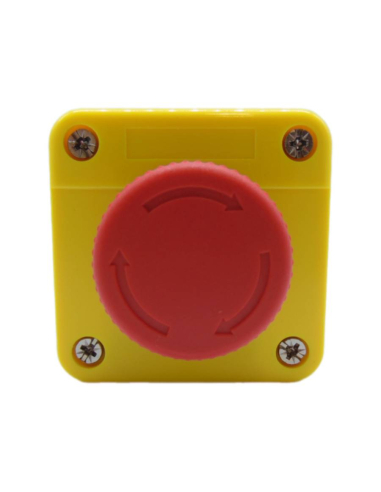 Caixa de botões botão de paragem de emergência diâmetro 40mm XAL-J174 : ADAJUSA : preço