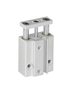 Cilindro pneumático de guia dupla 6x10mm duplo efeito compatível com SMC - Mindman | ADAJUSA | preço