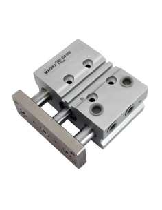 Compact guided pneumatic cylinder 12x150mm double acting CG01 Series - Aignep | ADAJUSA | price