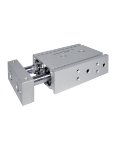 Compact pneumatic cylinder 25x40mm double acting parallel rods CG02 Series - Aignep | ADAJUSA | price