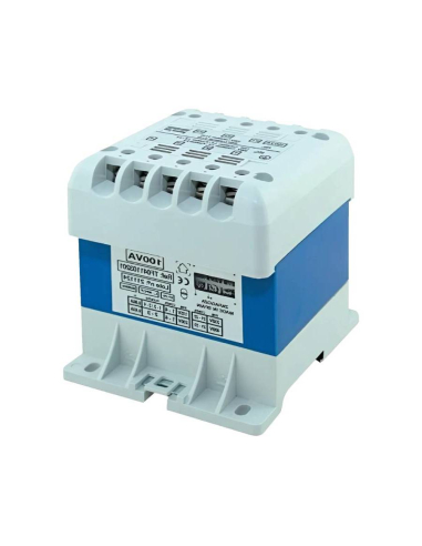 Transformador 200VA E:230/400V S:12/24V IP20 Série TS