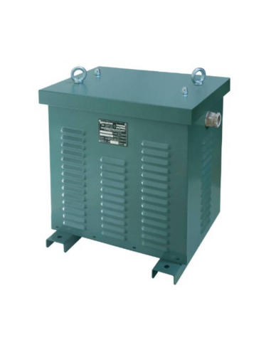 Transformador trifásico 5KVA 400/400+N delta-estrela ultra-isolado com caixa série YLQ