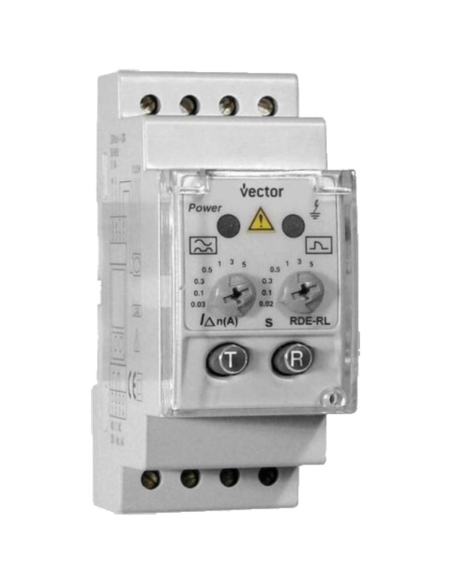 Relé diferencial industrial ajustável RDER Classe A LG LS | ADAJUSA | preço