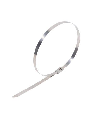 Abraçadeiras metálicas 840x7,9 aço inox - saco com 100 unidades