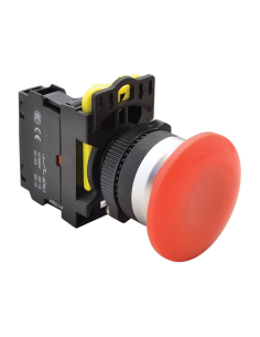 Botão de pressão cogumelo vermelho 40mm em plástico NYG3-MR | ADAJUSA | preço