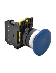 Botão de pressão cogumelo azul 40mm em plástico NYG3-MY | ADAJUSA | preço