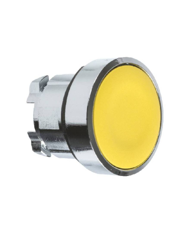 Cabeça do botão de pressão Harmony XB4 em metal amarelo - SCHNEIDER