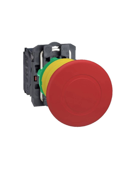 Botão de paragem de emergência vermelho cogumelo Ø40 push-pull XB5 SCHNEIDER | ADAJUSA : preço