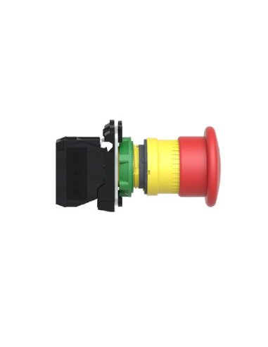 Botão de paragem de emergência vermelho cogumelo Ø40 push-pull XB5 SCHNEIDER | ADAJUSA : preço