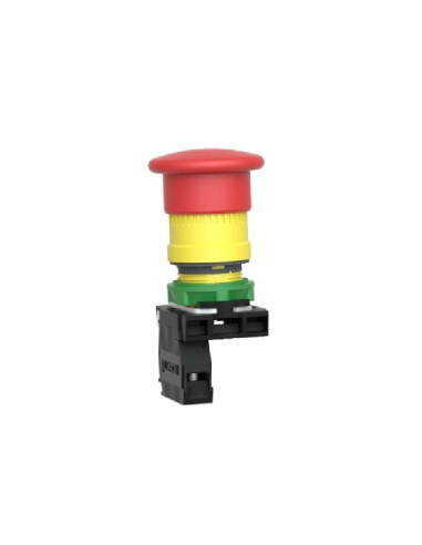Botão de paragem de emergência vermelho cogumelo Ø40 push-pull XB5 SCHNEIDER | ADAJUSA : preço