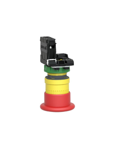 Botão de paragem de emergência vermelho cogumelo Ø40 push-pull XB5 SCHNEIDER | ADAJUSA : preço