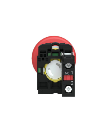 Botão de paragem de emergência vermelho cogumelo Ø40 push-pull XB5 SCHNEIDER | ADAJUSA : preço