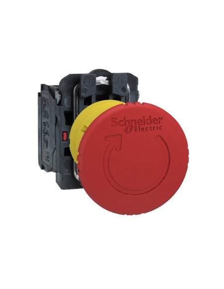 Botão de paragem de emergência vermelho cogumelo Ø40 push-turn XB5 SCHNEIDER | ADAJUSA : preço