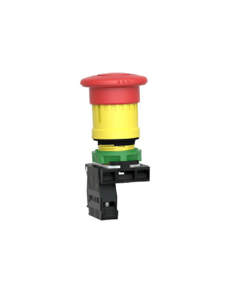 Botão de paragem de emergência vermelho cogumelo Ø40 push-turn XB5 SCHNEIDER | ADAJUSA : preço