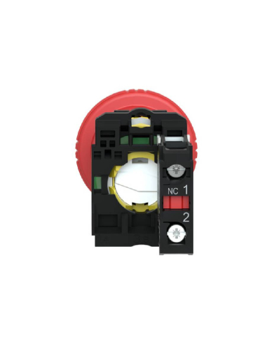 Botão de paragem de emergência vermelho cogumelo Ø40 push-turn XB5 SCHNEIDER | ADAJUSA : preço