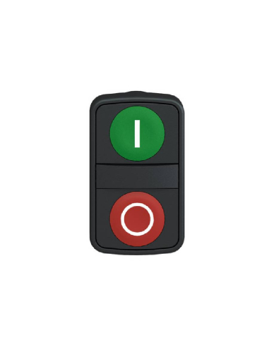 Dual green-red push button head XB5 SCHNEIDER | ADAJUSA | price