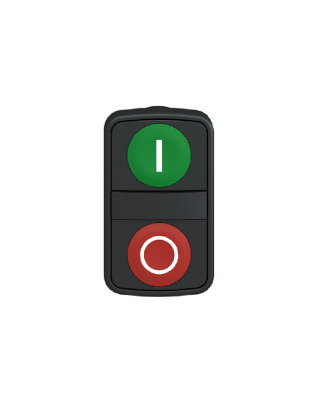 Dual green-red push button head XB5 SCHNEIDER | ADAJUSA | price