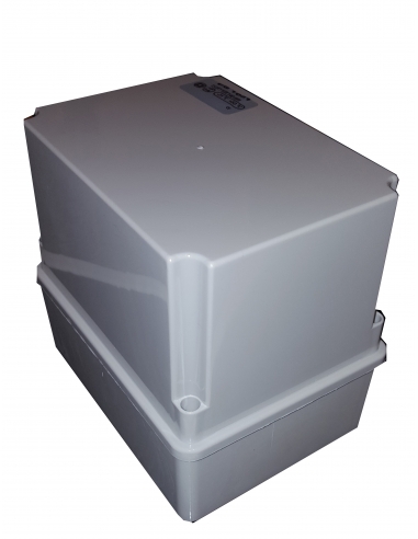 Plastic box 100x100x120mm smooth