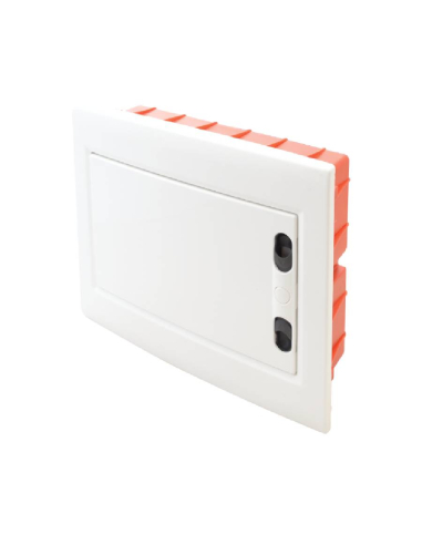 Box distribution panel for recessing 12 elements Tracon opaque door | Adajusa price