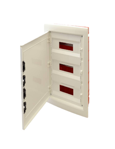 Box distribution panel for flush-mounting 36 elements Tracon opaque door | Adajusa price
