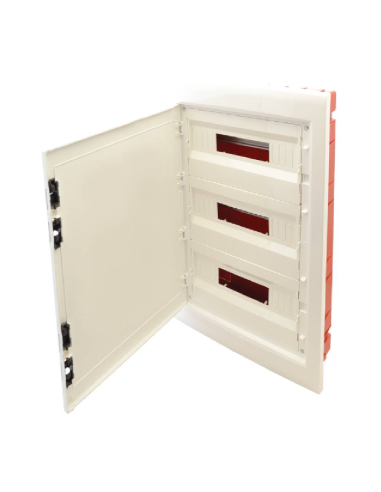 Box distribution panel for recessing 54 elements Tracon opaque door | Adajusa price