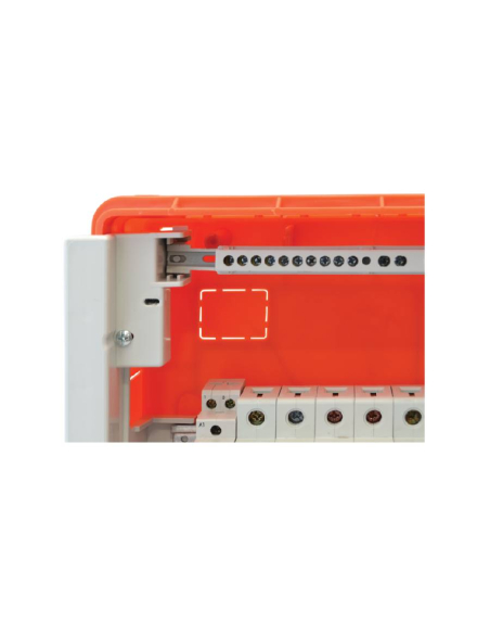 N/PE insulated rail for distribution box NPE-Z-38| Adajusa price