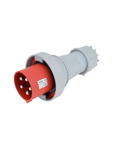 Ficha de tomada industrial CEE 63A 3 pólos neutro terra TICS-035| ADAJUSA : preço