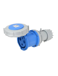 Ficha de tomada fêmea industrial CEE 63A 2 pólos TICS-233| ADAJUSA | preço