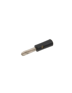 4mm black male banana plug (4-leaf type) : ADAJUSA : price