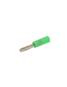 Ficha banana macho verde de 4mm (tipo 4 folhas) : ADAJUSA : preço