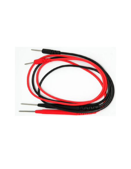 Red and black thin banana test probes| ADAJUSA | price
