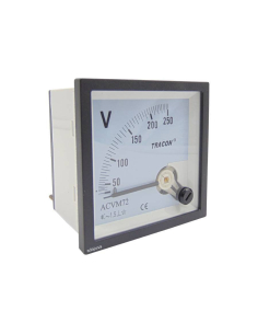 Voltímetro 72x72mm instrumento de bobina móvel | ADAJUSA : preço 2