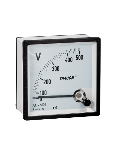 Voltímetro 72x72mm instrumento de bobina móvel | ADAJUSA : preço