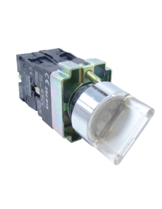 Luminous white metallic selector switch 2 positions handle BK2765 22mm NA | ADAJUSA | price