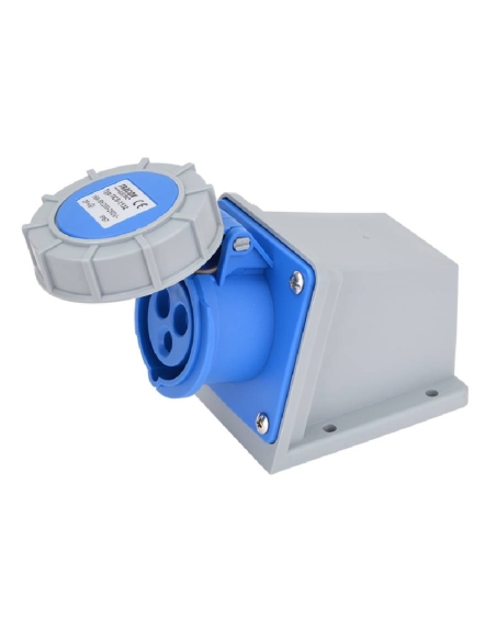 Tomada industrial CEE de superfície 32A 2 pólos IP67 TICS-1232| ADAJUSA | preço
