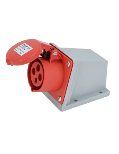 Tomada industrial CEE para montagem em superfície 32A 3 pólos TICS-124| ADAJUSA | preço