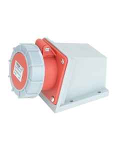 CEE industrial socket for surface mount 16A 3 Pole neutral ground IP67 TICS-1152| ADAJUSA | price