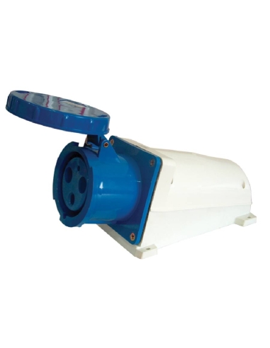 Tomada industrial CEE de superfície 63A 2 pólos IP67 TICS-133| ADAJUSA | preço