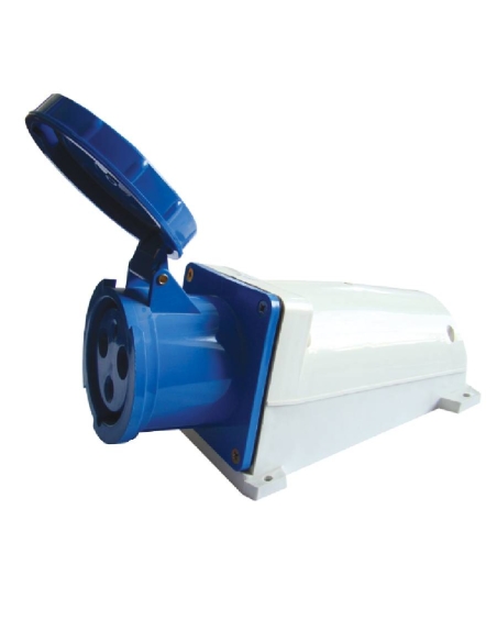 Industrial CEE surface mount socket outlet 125A 2 Pole IP67 TICS-143| ADAJUSA | price