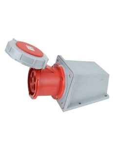 Tomada industrial CEE de montagem em superfície 125A 3 pólos neutro terra IP67 TICS-145| ADAJUSA | preço 2